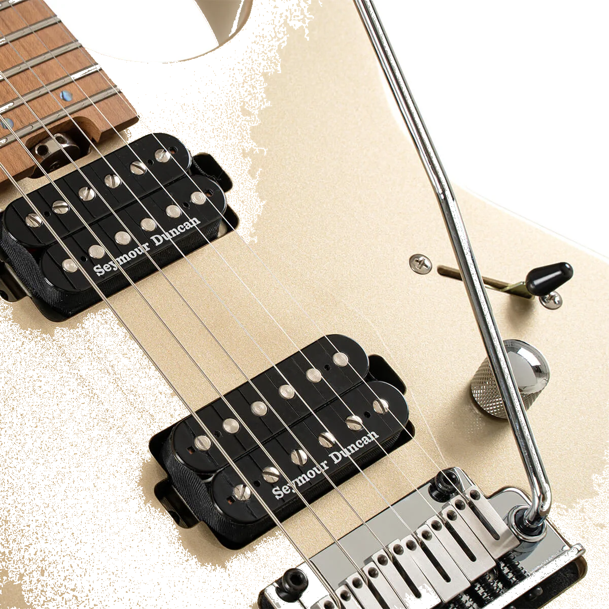 Cort G300 Pro HH Electric Guitar – American Basswood Body – Metallic Gold — view 5