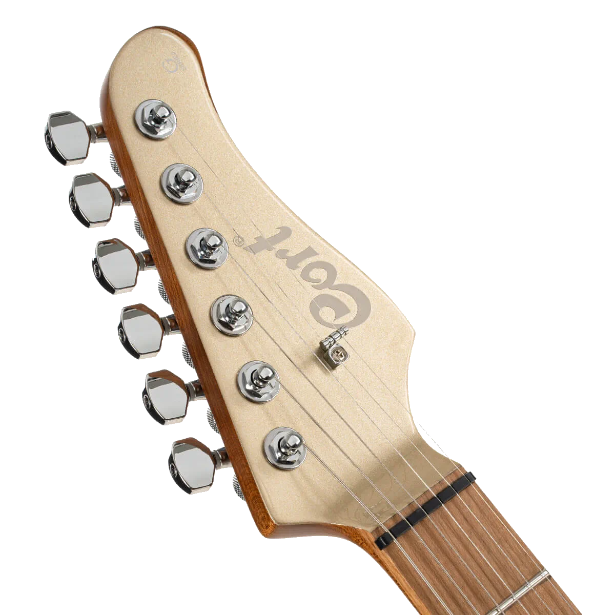 Cort G300 Pro HH Electric Guitar – American Basswood Body – Metallic Gold — view 6