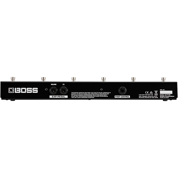 Boss GA-FC Foot Controller — view 3