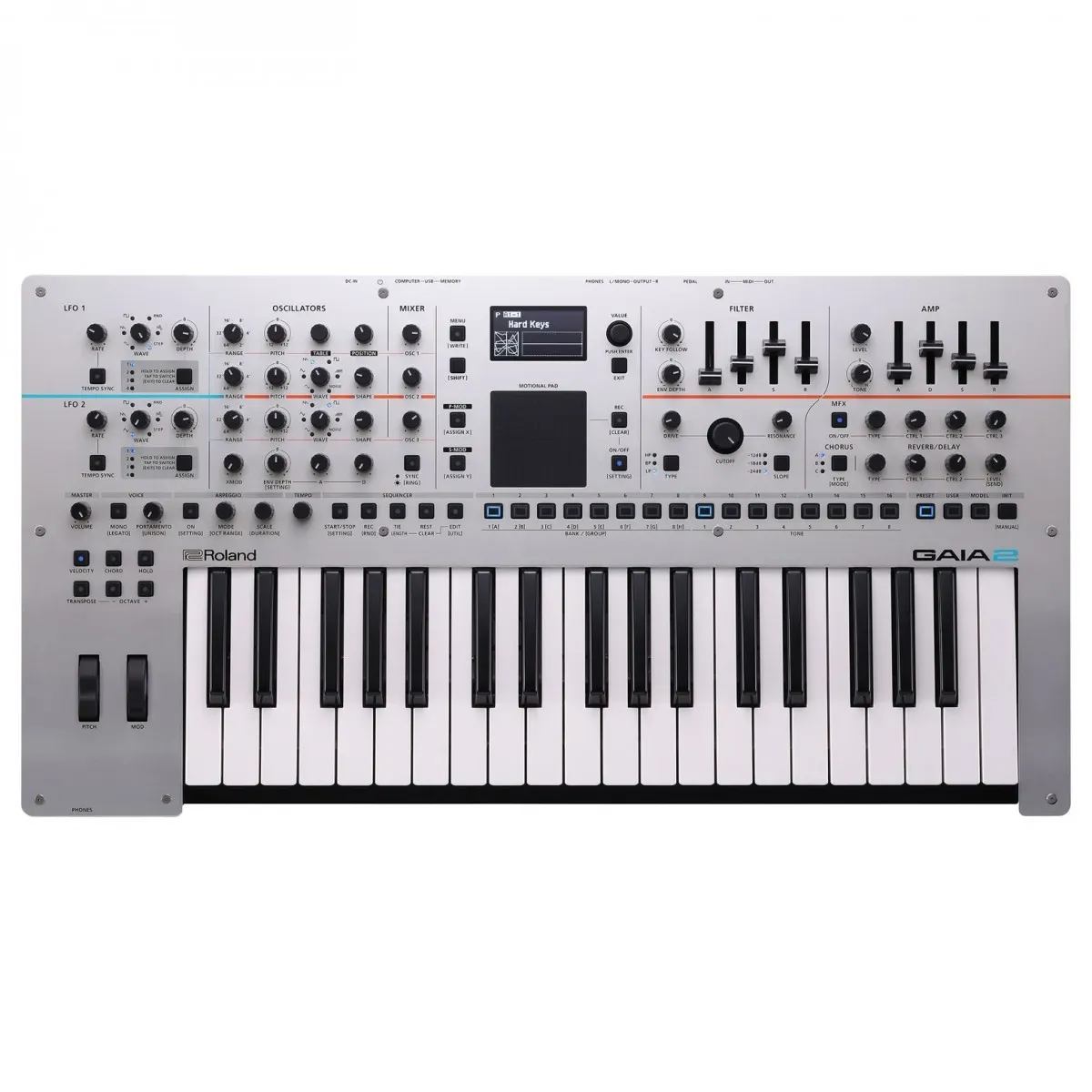 Roland Gaia 2 37-key Virtual Analog Wavetable Synthesizer