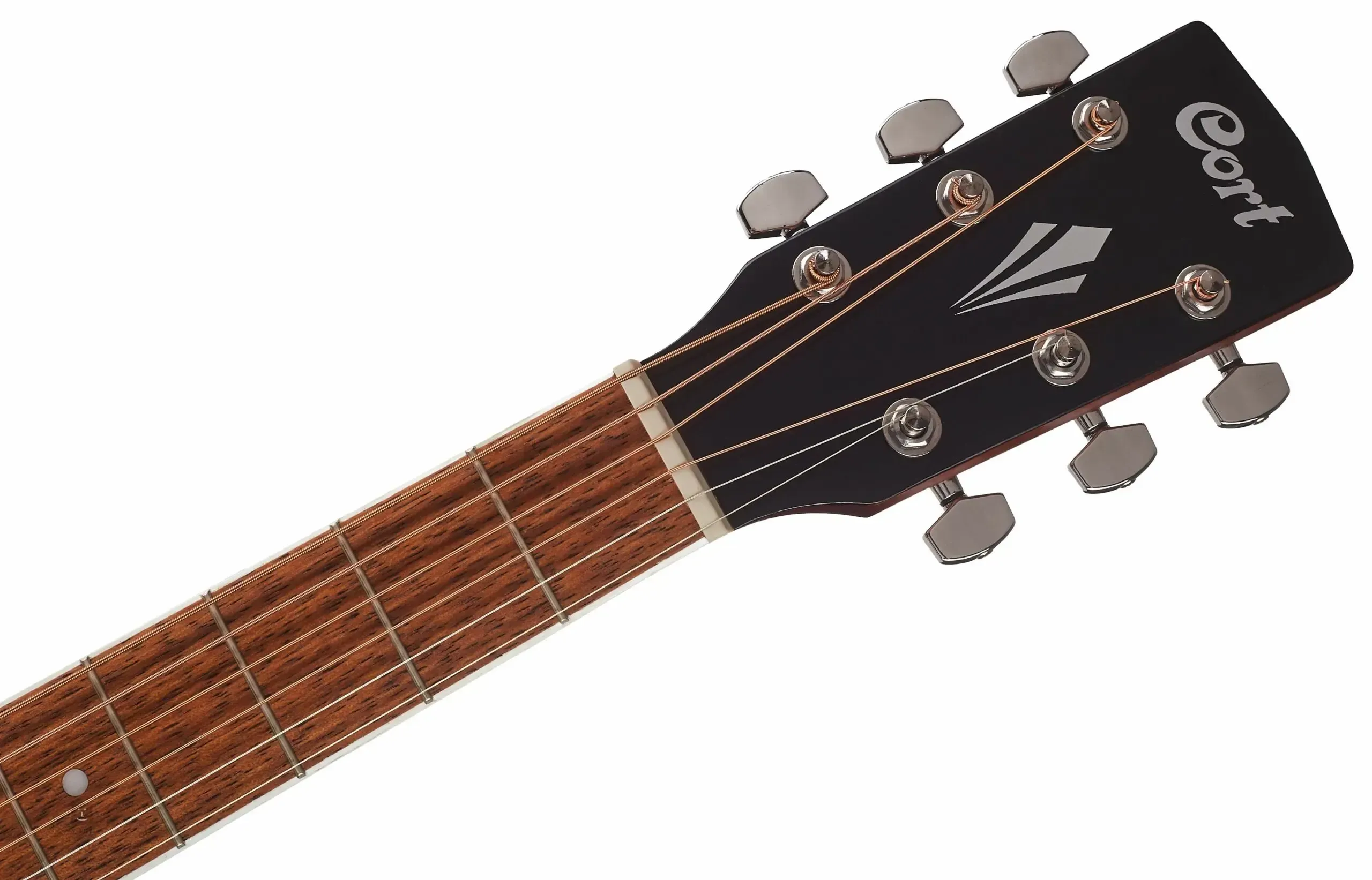 Cort GA-MEDX Mahogany Acoustic Guitar – Open Pore Mahogany — view 4