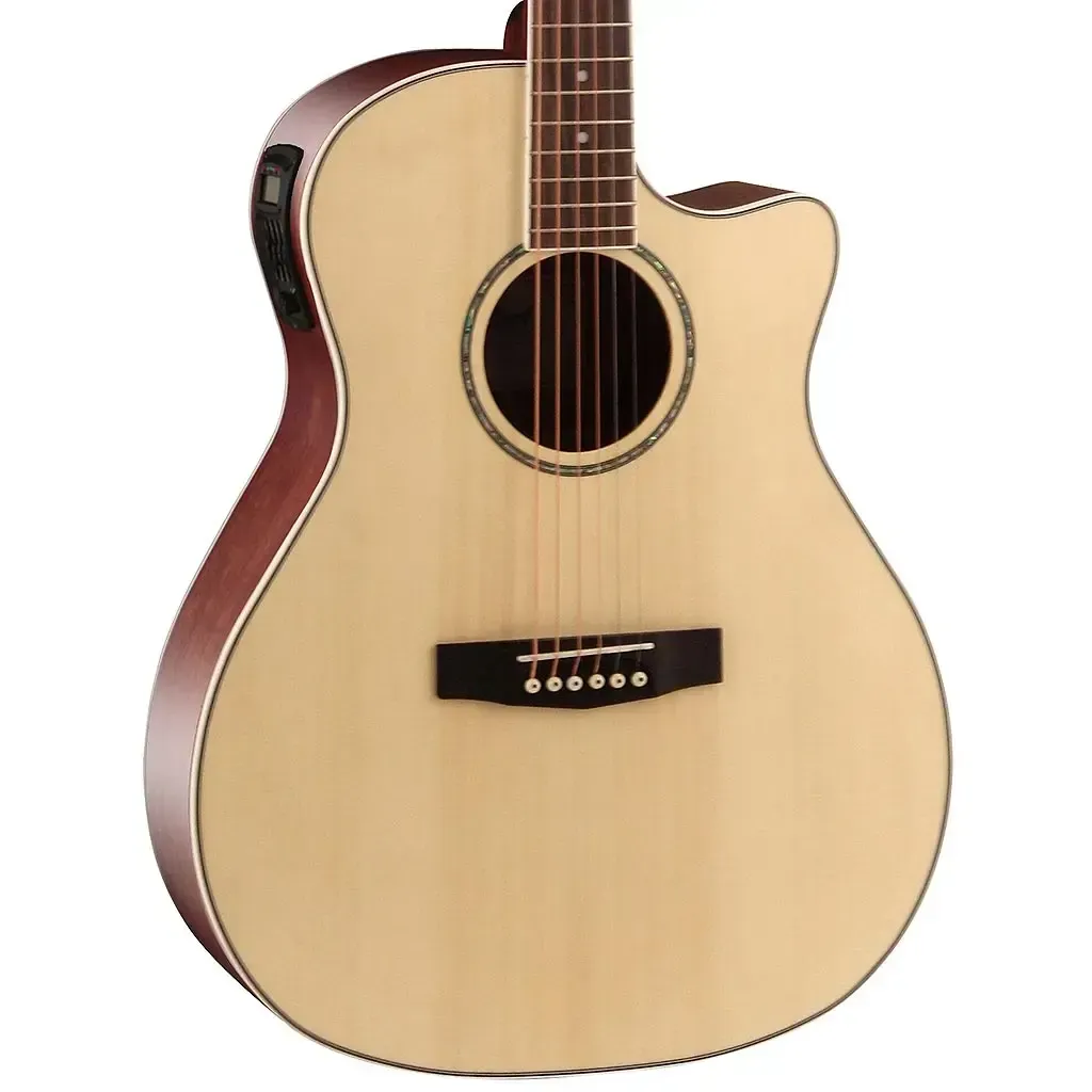 Cort GA-MEDX Acoustic-Electric Guitar – Natural