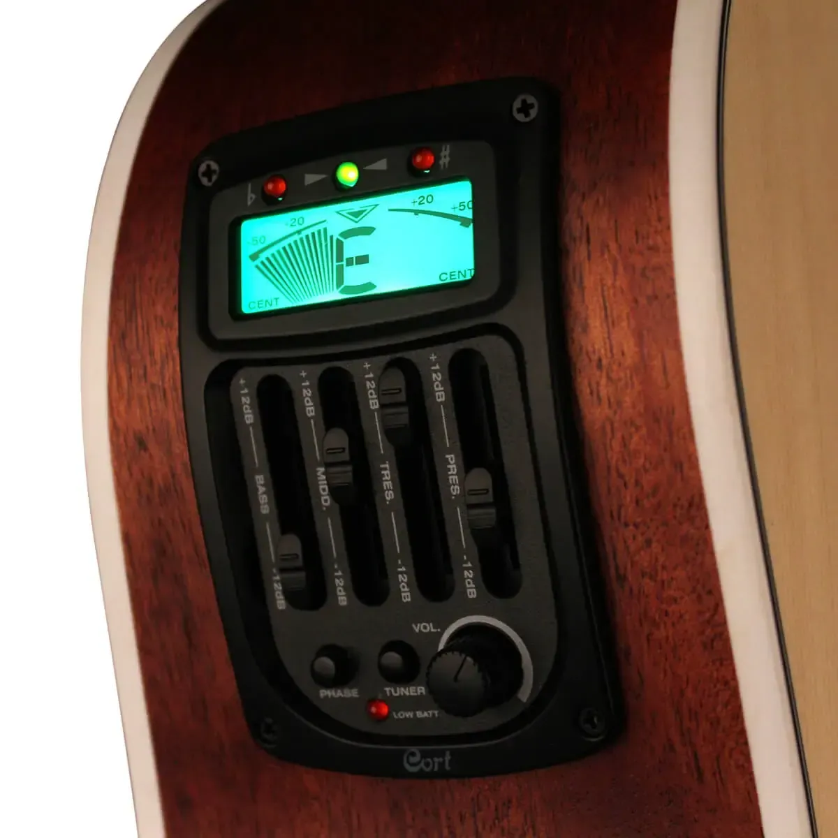 Cort GA-MEDX Acoustic-Electric Guitar – Natural — view 4