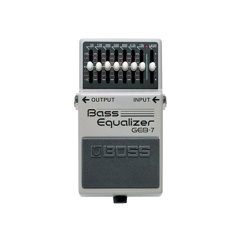 Boss GEB7 Bass Graphic EQ Pedal (7-Band) — view 1