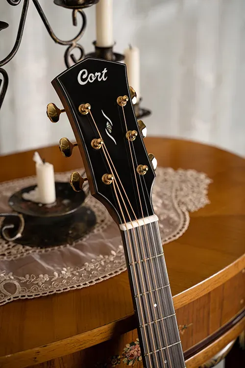 Cort Gold DC-6 Acoustic-electric Guitar - Natural — view 5
