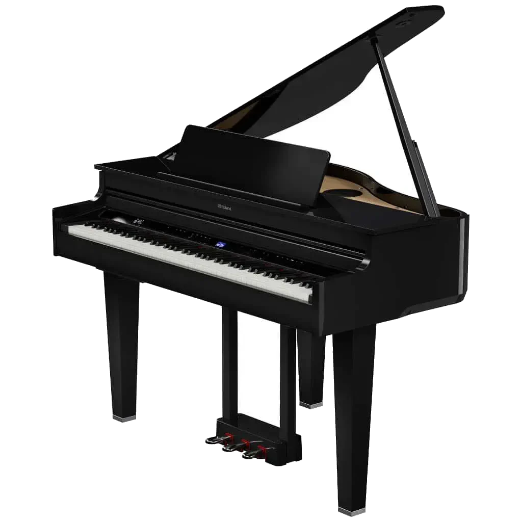 Roland GP-6 Digital Baby Grand Piano - Polished Ebony