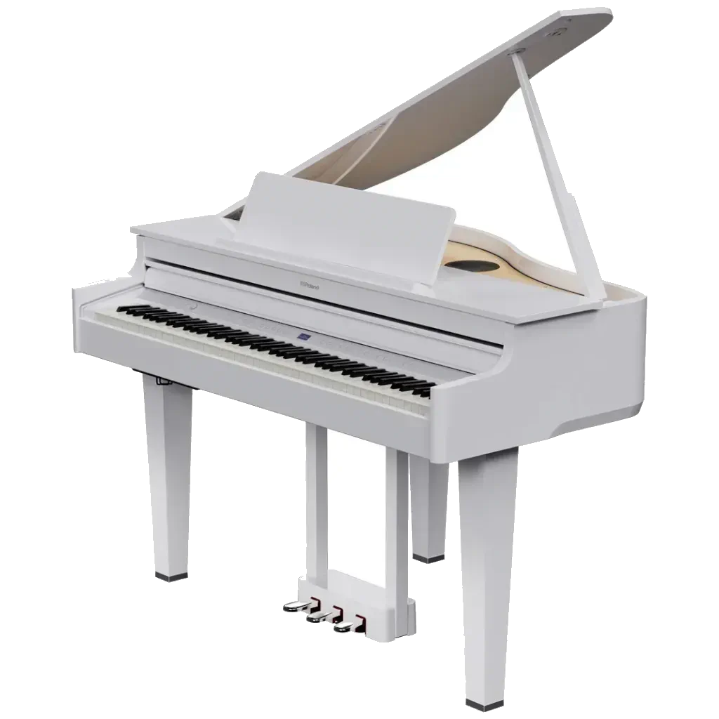 Roland GP-6 Digital Baby Grand Piano - White