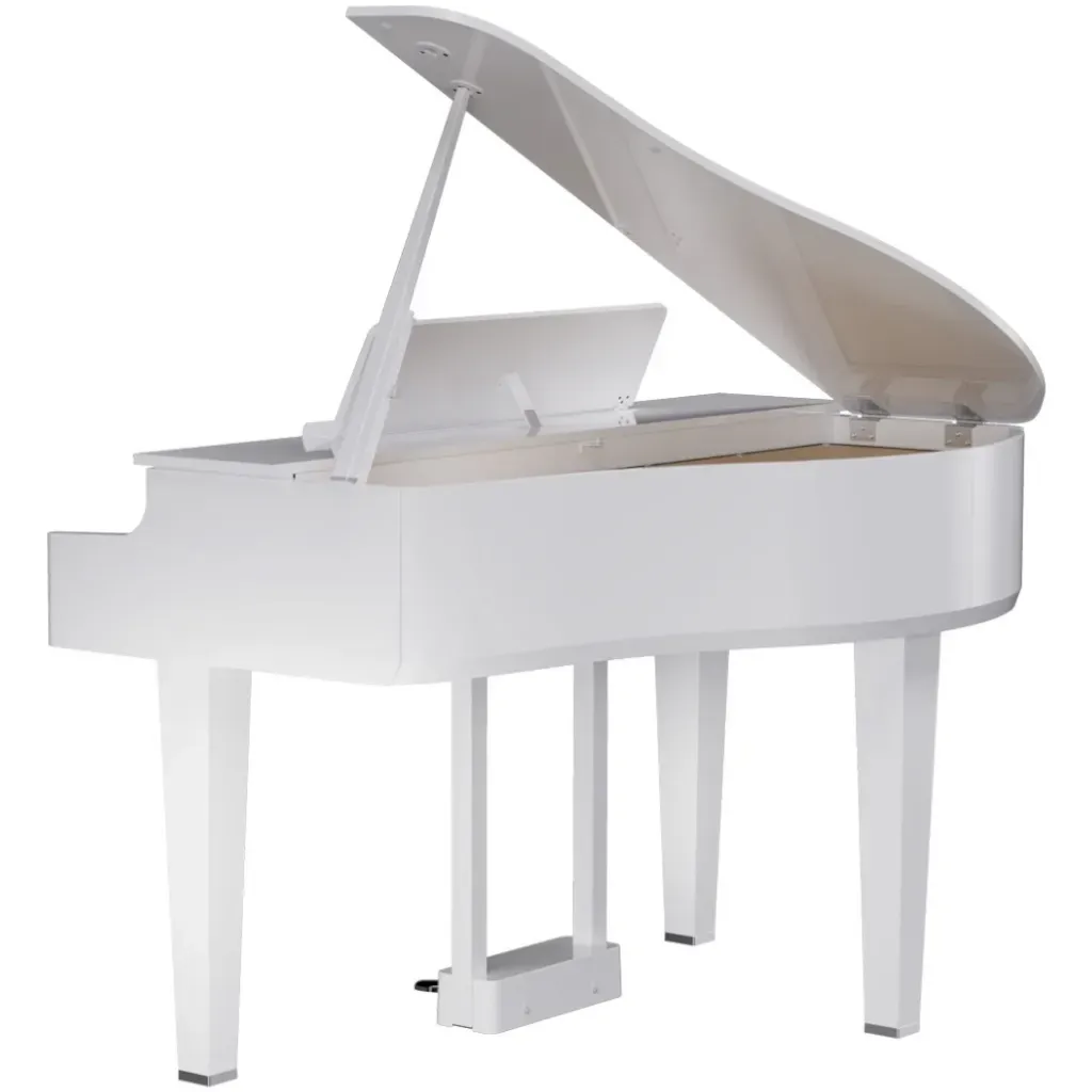 Roland GP-6 Digital Baby Grand Piano - White — view 2