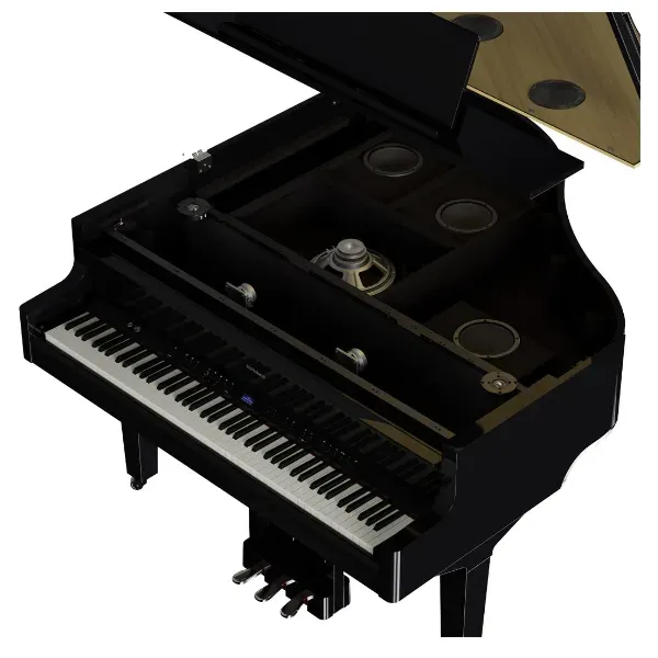 Roland GP-9M Digital Grand Piano - Polished Ebony — view 10