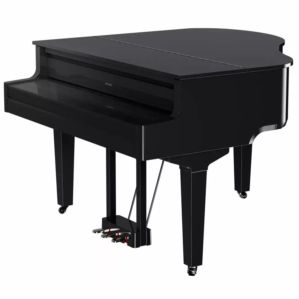 Roland GP-9 Digital Grand Piano - Polished Ebony — view 2