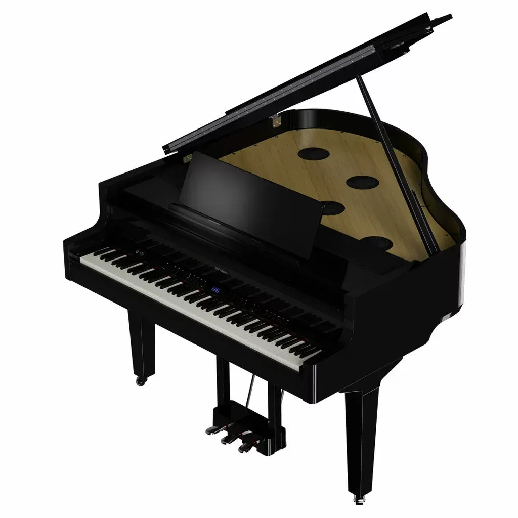 Roland GP-9 Digital Grand Piano - Polished Ebony — view 3