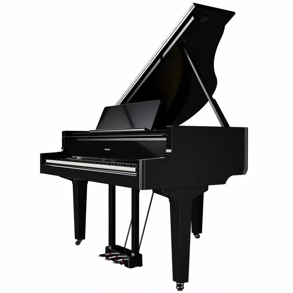 Roland GP-9 Digital Grand Piano - Polished Ebony — view 4
