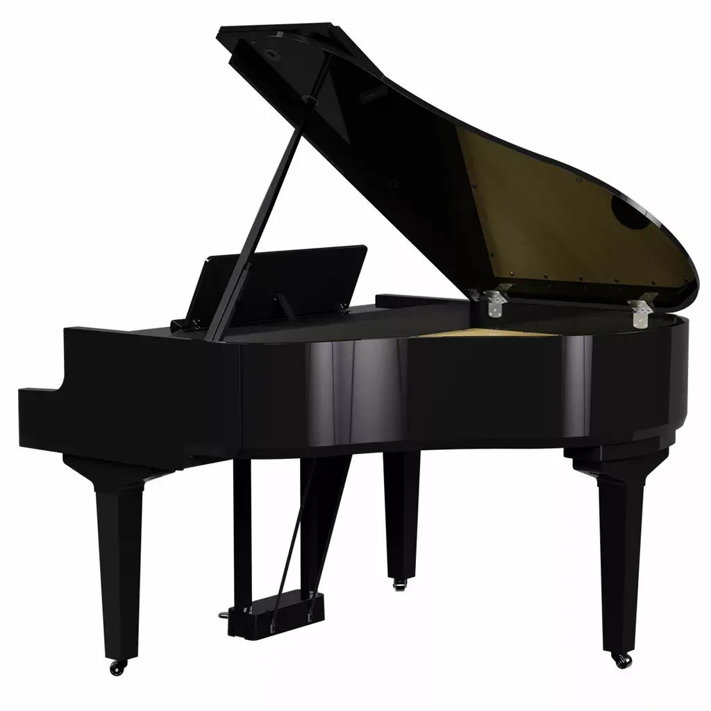 Roland GP-9 Digital Grand Piano - Polished Ebony — view 5
