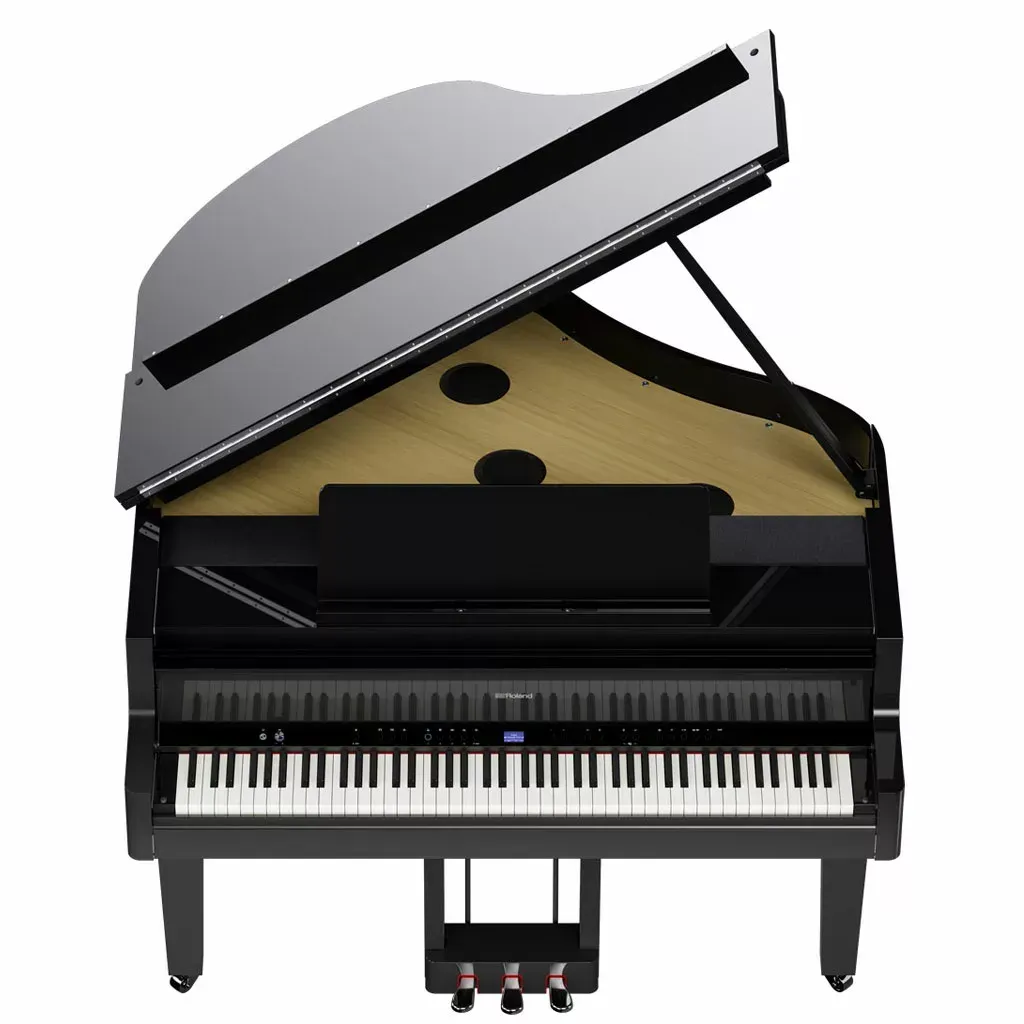 Roland GP-9 Digital Grand Piano - Polished Ebony — view 7