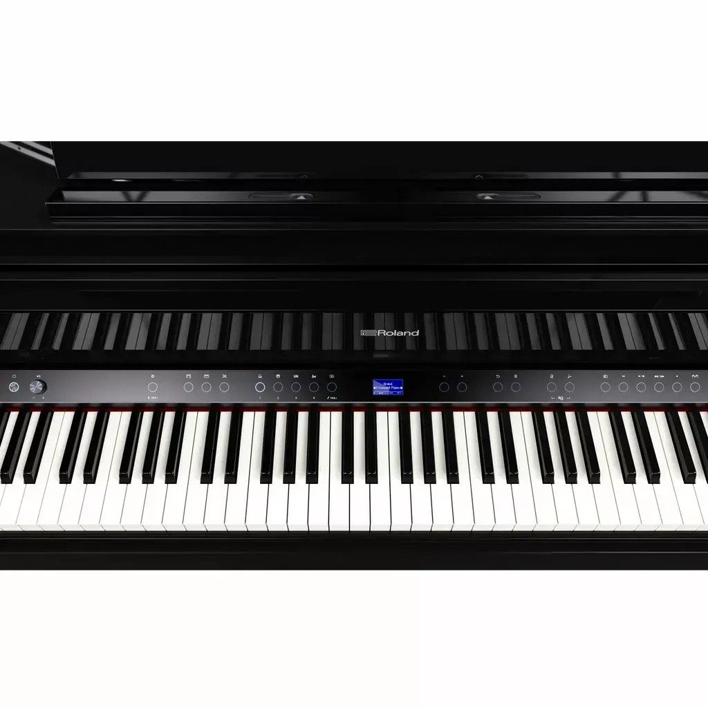 Roland GP-9 Digital Grand Piano - Polished Ebony — view 9
