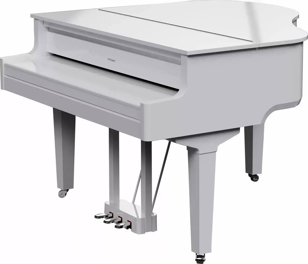 Roland GP-9 Digital Grand Piano - Polished White — view 5