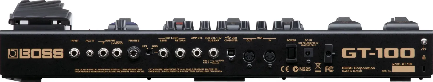 Boss GT-100 Guitar Multi FX Pedal — view 3