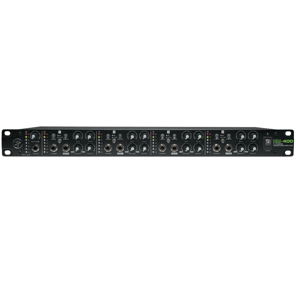 Mackie HM-400 4-channel Headphone Amplifier