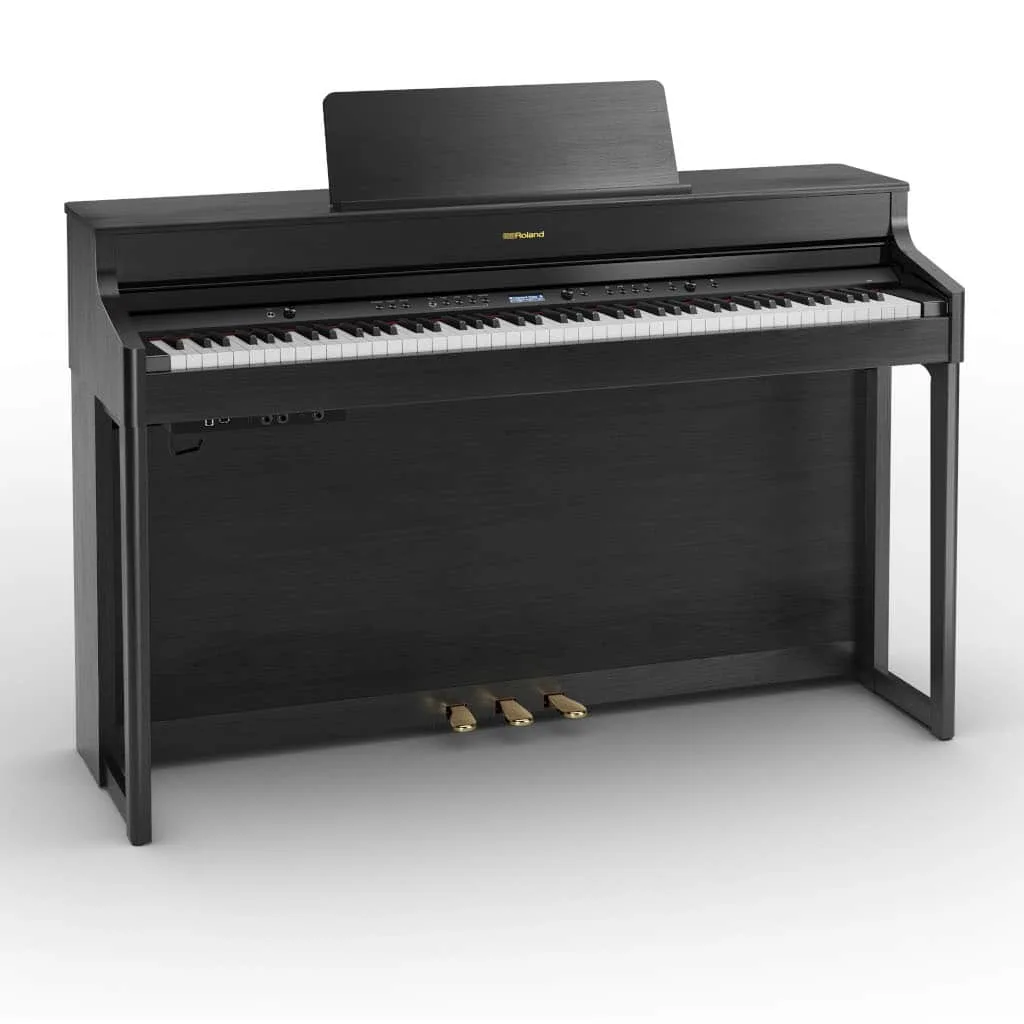 Roland HP702-CH Digital Piano with Stand (Charcoal Black) — view 2