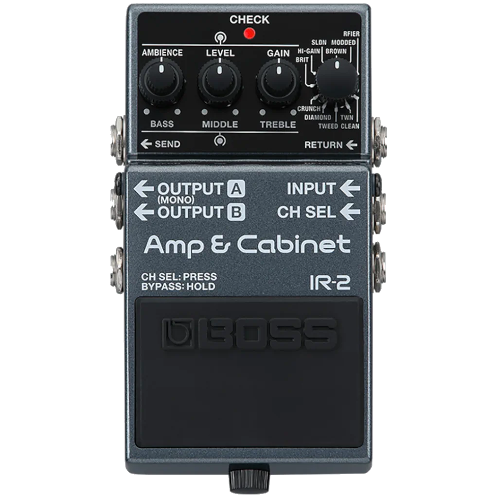 Boss IR-2 Amp and IR Cabinet Pedal — view 1