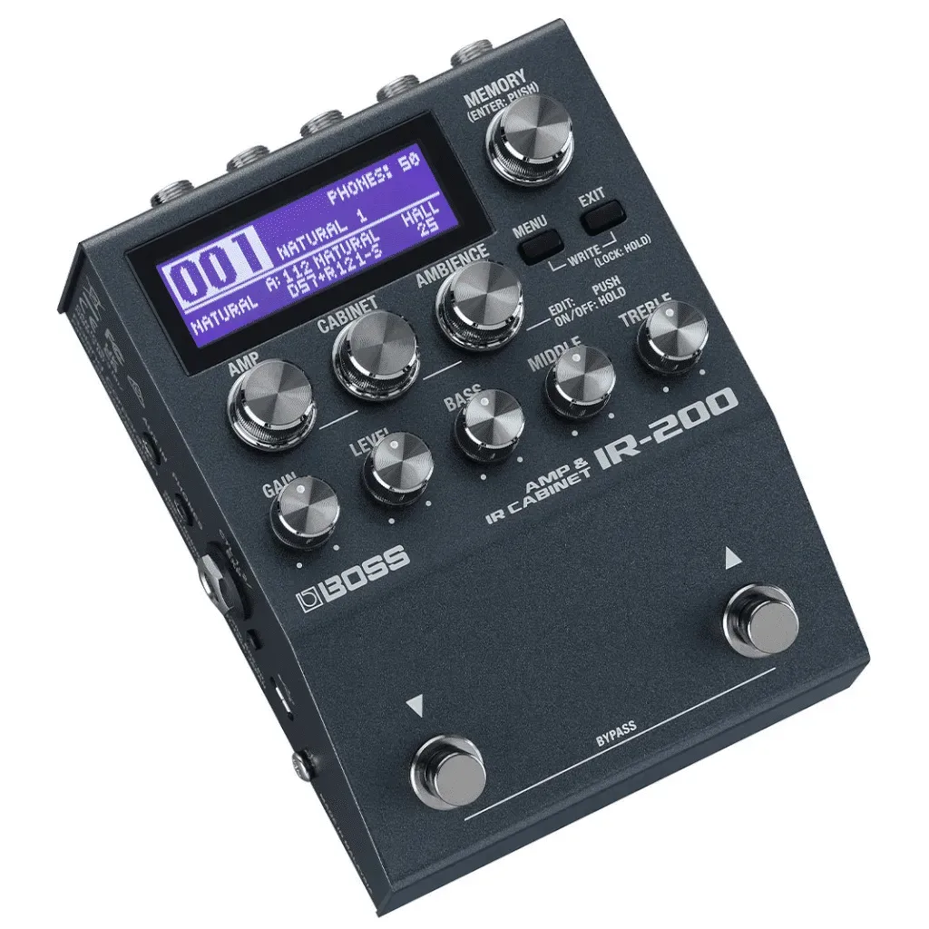 Boss IR-200 Amp and IR Cabinet Pedal — view 2