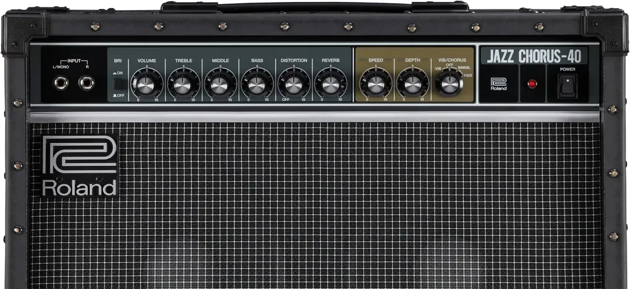 Roland JC-40 Jazz Chorus 40-watt 2 x 10-inch Combo Amplifier — view 3