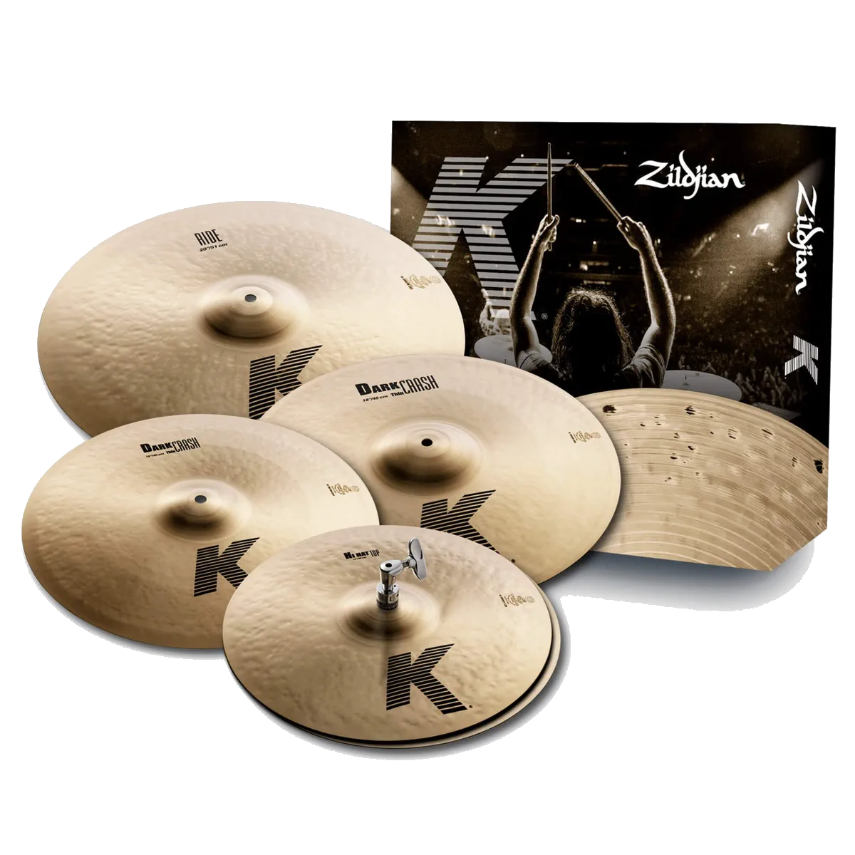 Zildjian K0800 K Zildjian Cymbal Pack — view 1