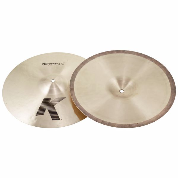 Zildjian 14 inch K Zildjian Mastersound Hi-hat Cymbals — view 1