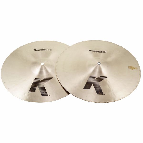 Zildjian 14 inch K Zildjian Mastersound Hi-hat Cymbals — view 2