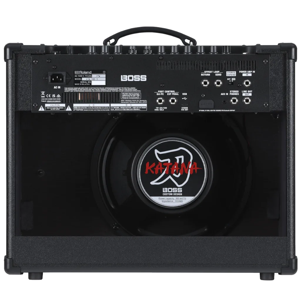 Boss Katana-100 Gen 3 100-watt 1 x 12-inch Combo Amplifier — view 3