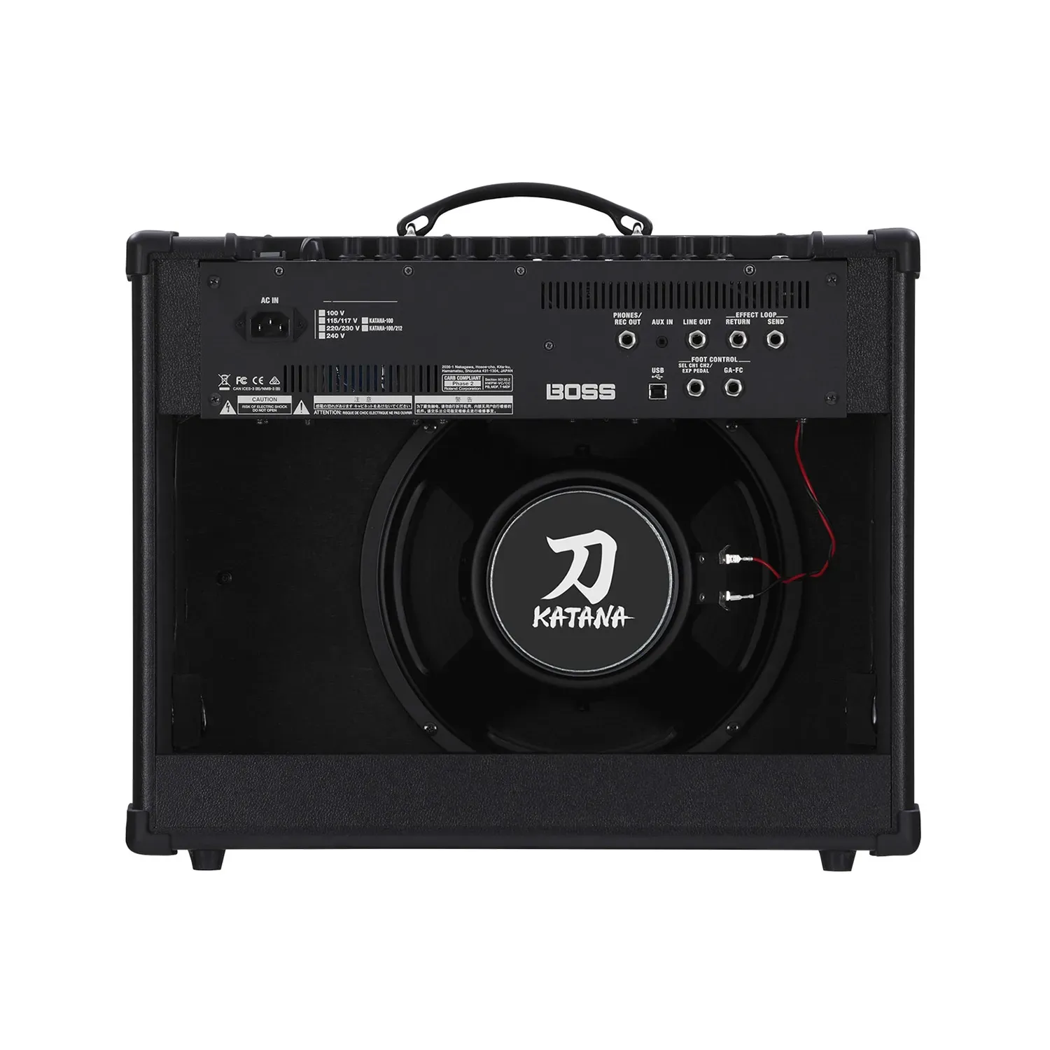 Boss Katana-100 100-WATT 1X12 inch Guitar Combo Amp — view 2