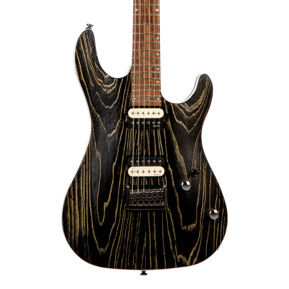 Cort KX300 Etched Electric Guitar – Black Gold — view 1
