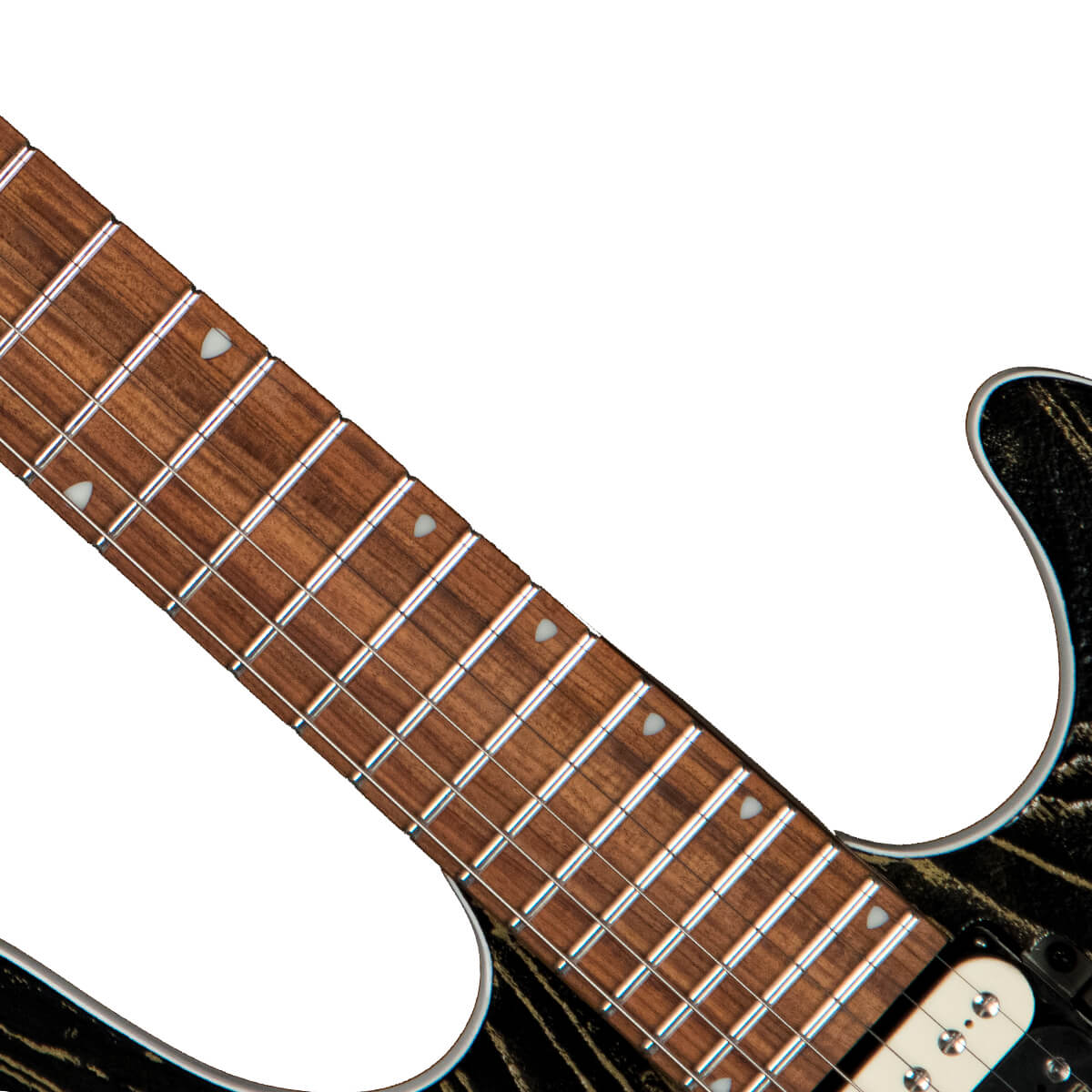 Cort KX300 Etched Electric Guitar – Black Gold — view 5