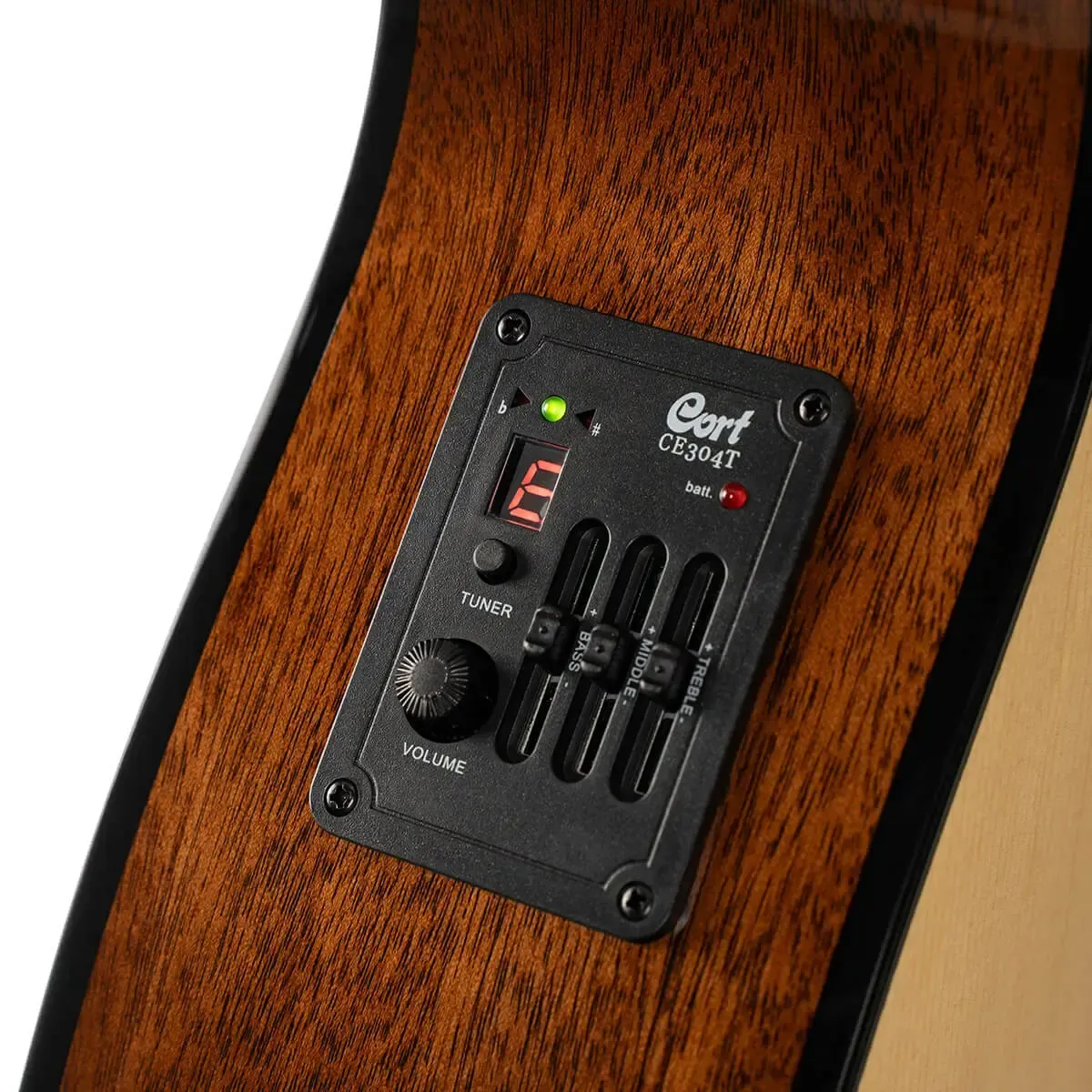 Cort L60CE Acoustic-Electric Guitar – Natural — view 5
