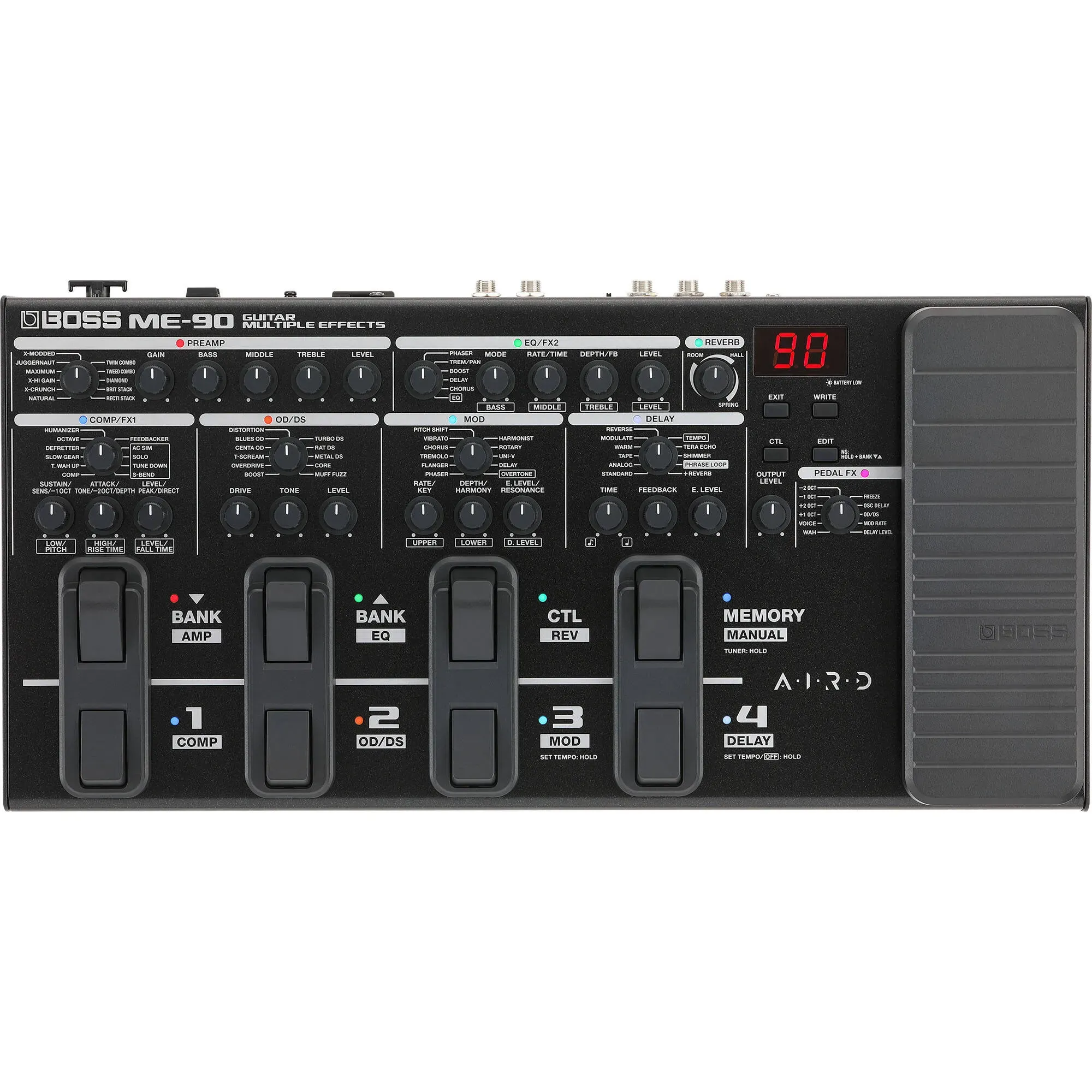 Boss ME-90 Guitar Multi-effects Pedal — view 2