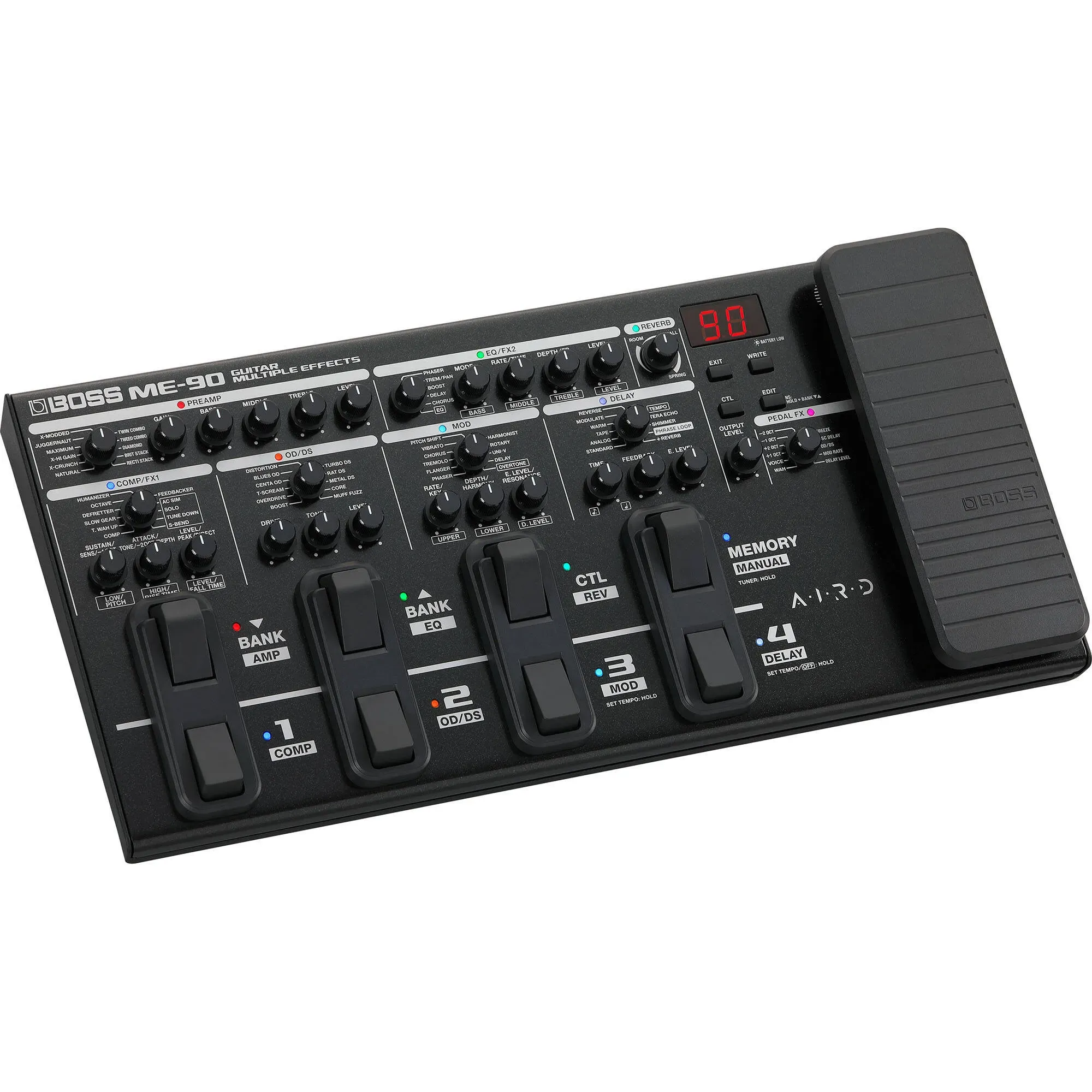 Boss ME-90 Guitar Multi-effects Pedal — view 3
