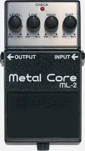 Boss ML-2 Metal Core Distortion Effects Pedal — view 2