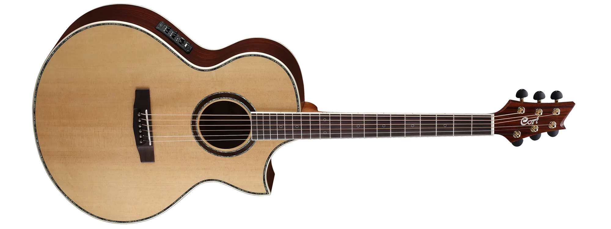 Cort NDX50 Acoustic-Electric Guitar – Natural — view 2