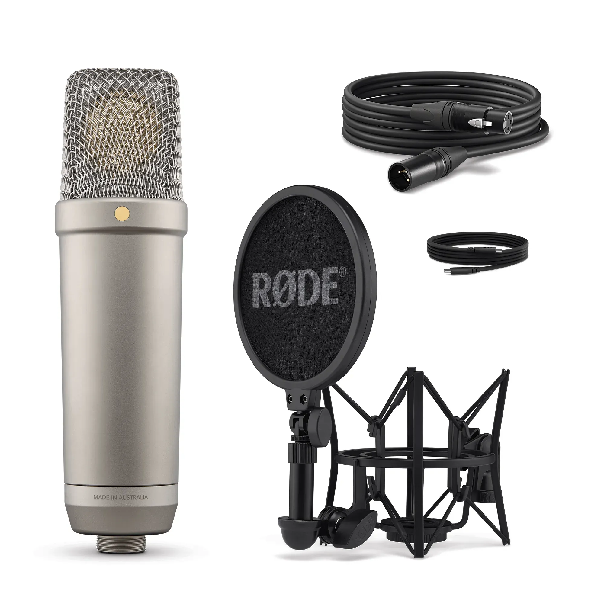 Rode NT1 5th Generation Cardioid Condenser Microphone (Silver Edition) — view 3