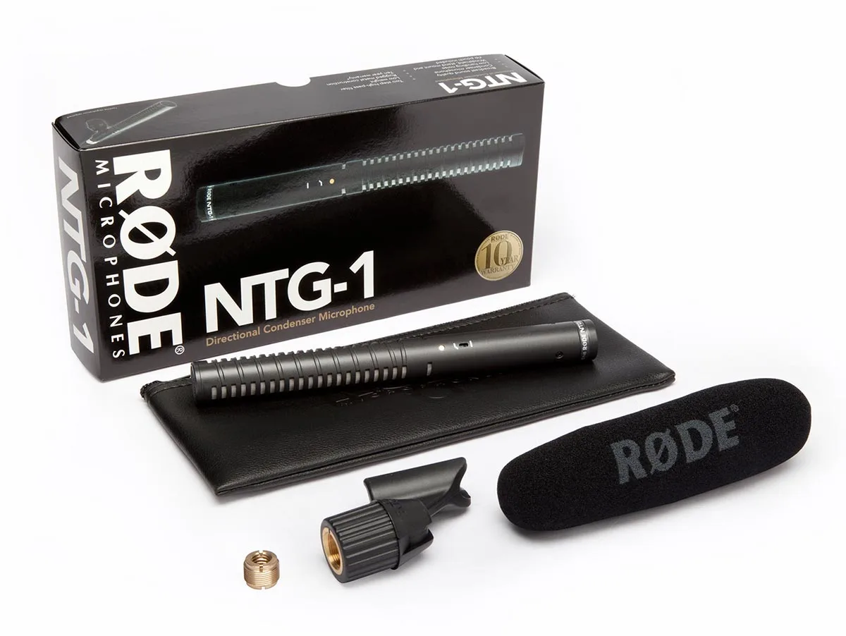 Rode NTG-1 Shotgun Condenser Microphone — view 2