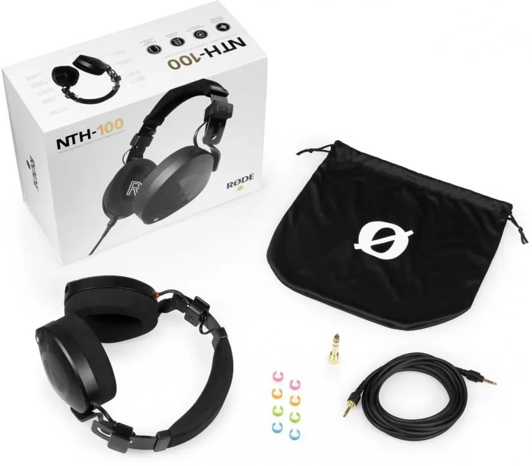 Rode NTH-100 Professional Over-Ear Headphones - Black — view 2