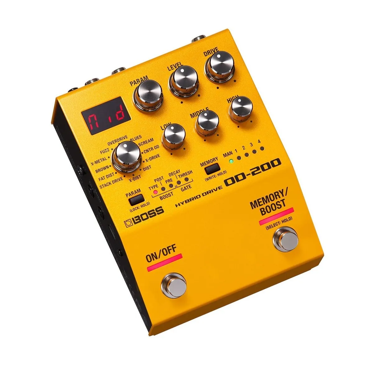 Boss OD-200 Hybrid Drive Pedal — view 2