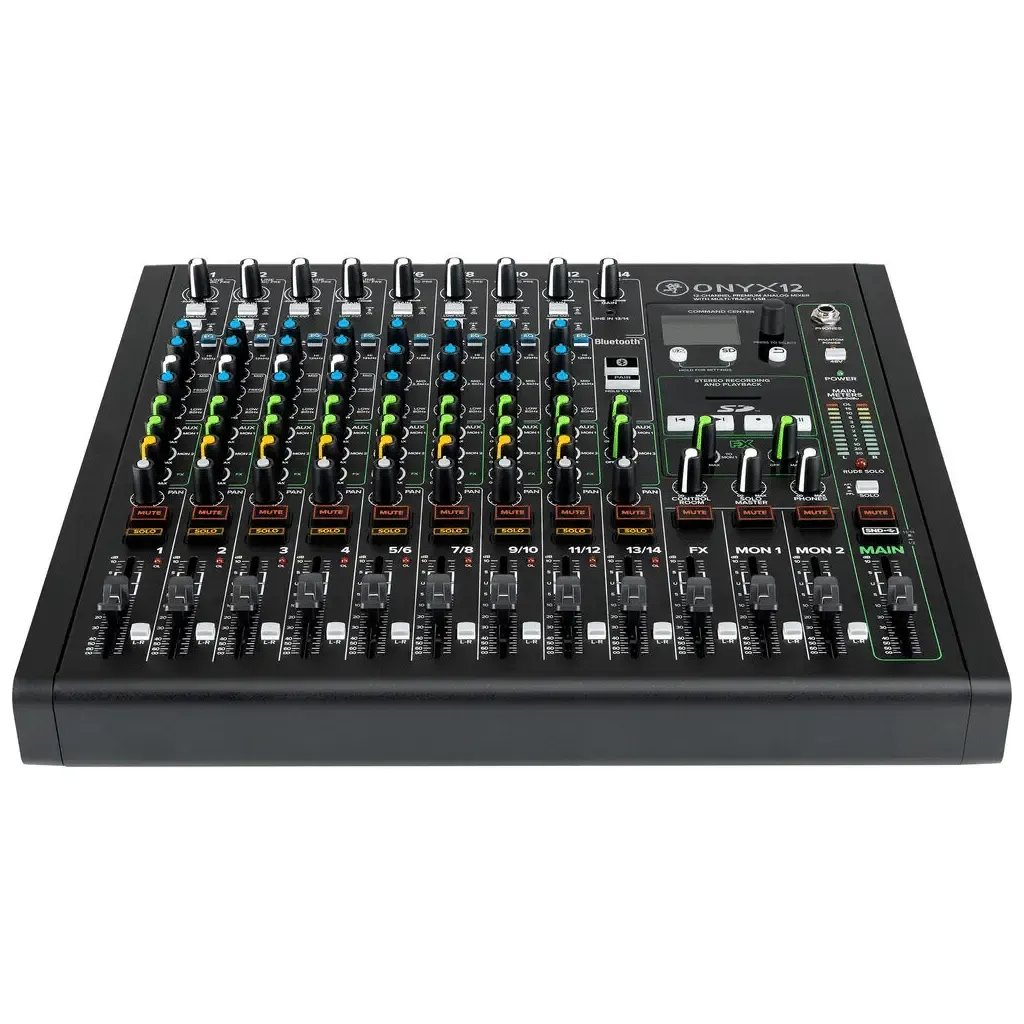 Mackie Onyx12 12-channel Analog Mixer with Multi-Track USB — view 3