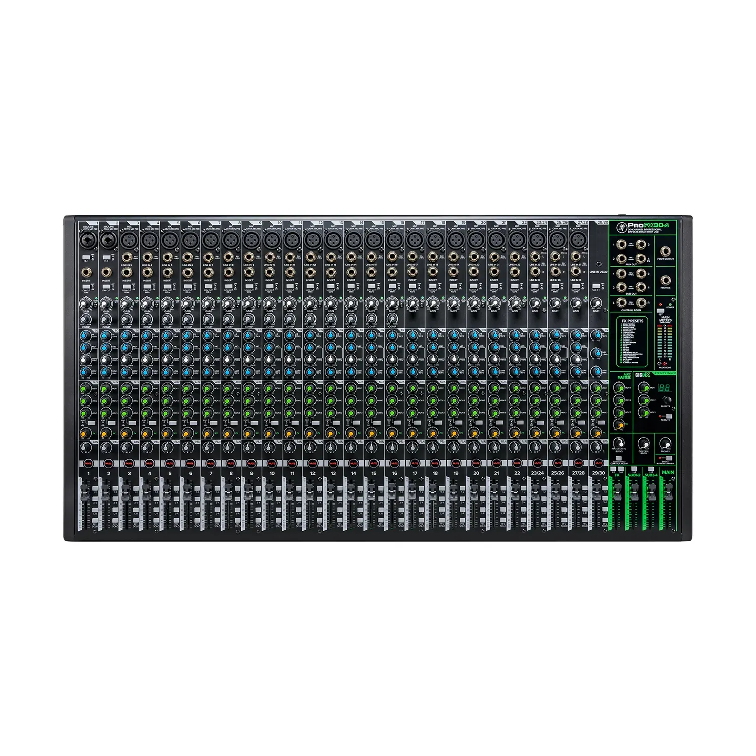 Mackie ProFX30v3 30-channel Mixer with USB and Effects