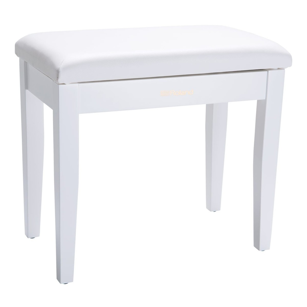 Roland RPB-100WH Piano Bench – Satin White — view 1