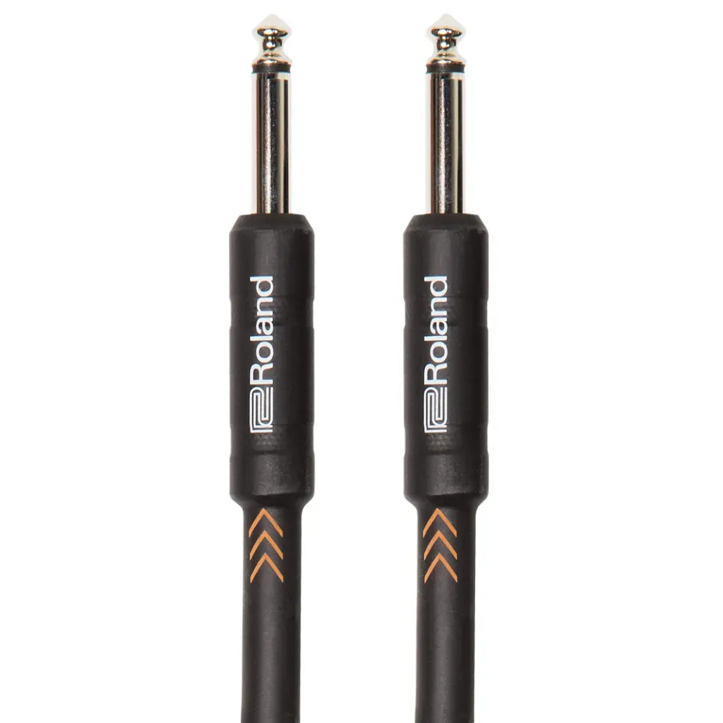 Roland Straight to Straight Black Series Instrument Cable – 6m