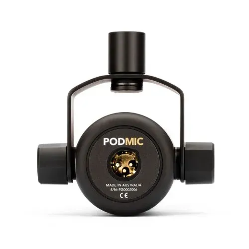 Rode PodMic Cardioid Dynamic Broadcast Microphone — view 2