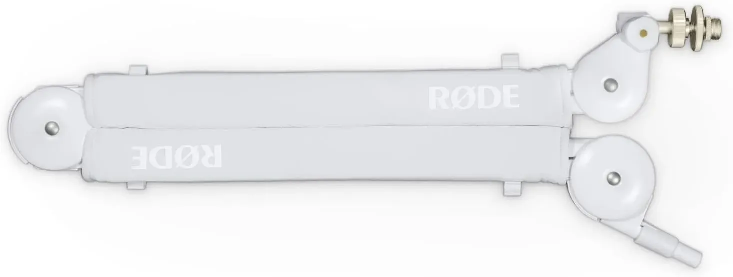 Rode PSA1+ Broadcast Microphone Boom Arm - White — view 2