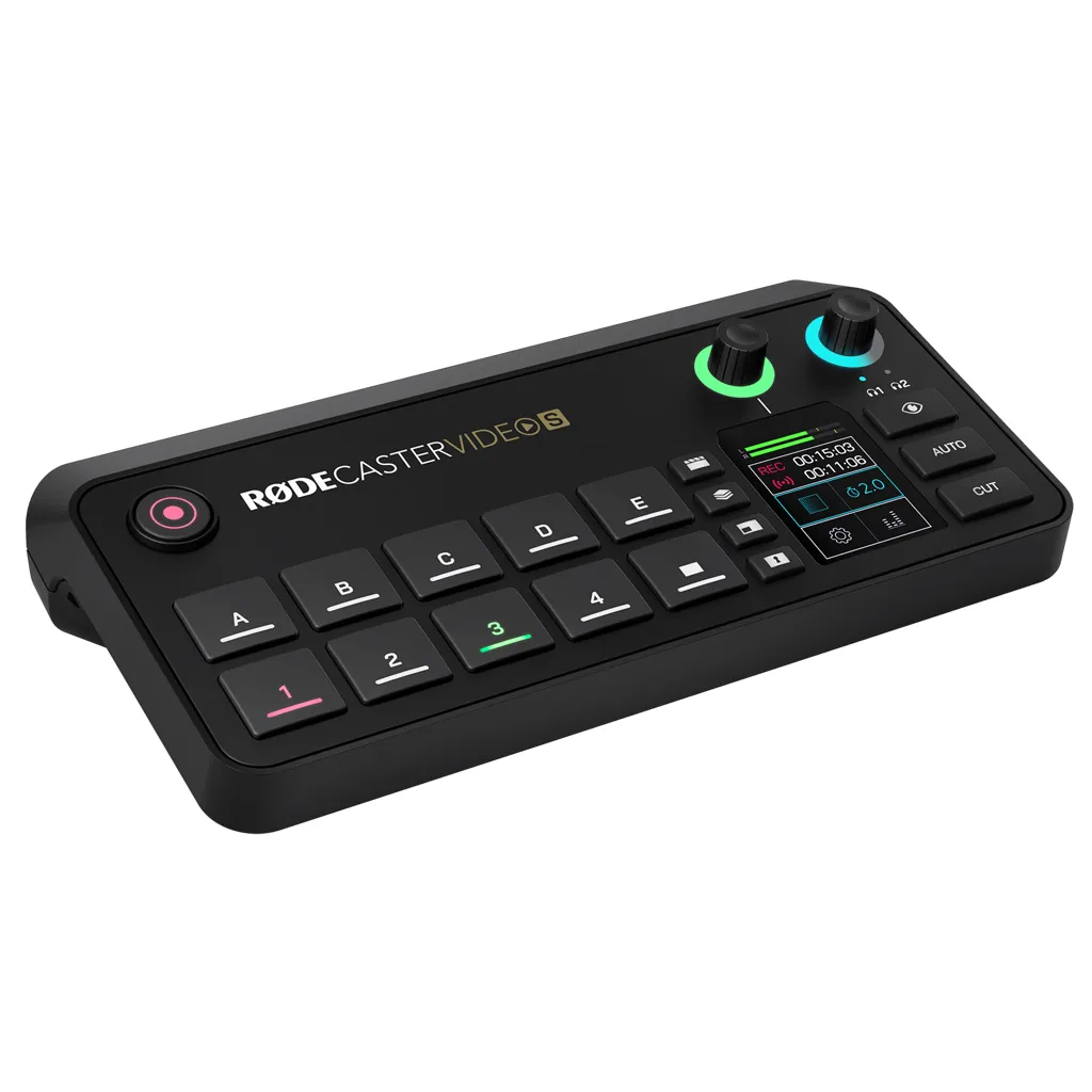 RODE RODECaster Video S All-in-One Audio/Video Console — view 2