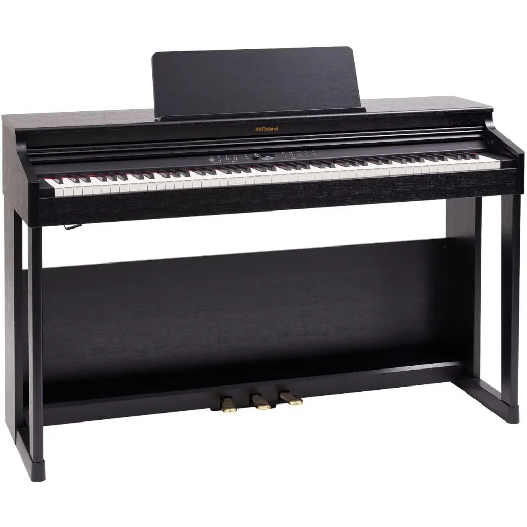Roland RP701 Digital Upright Piano - Contemporary Black — view 2